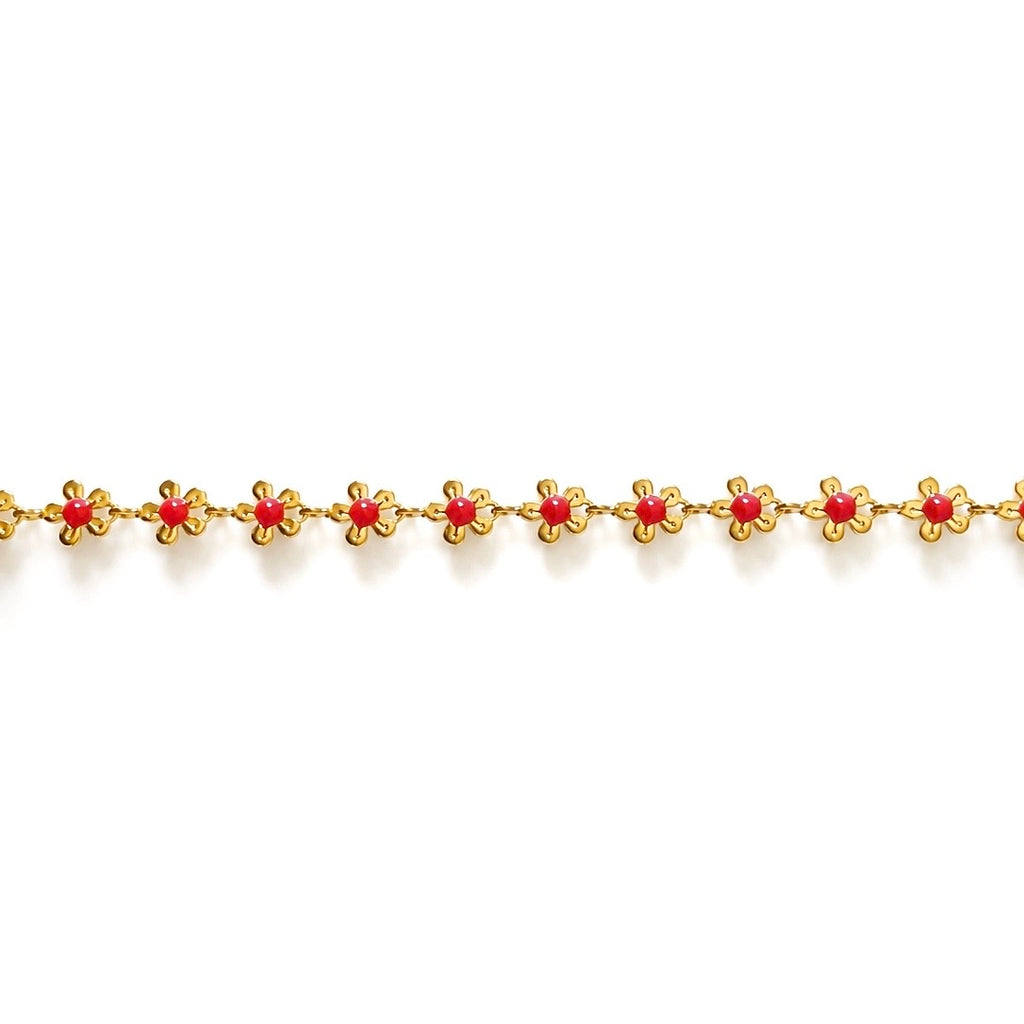 Bracelet de cheville - FLEUR