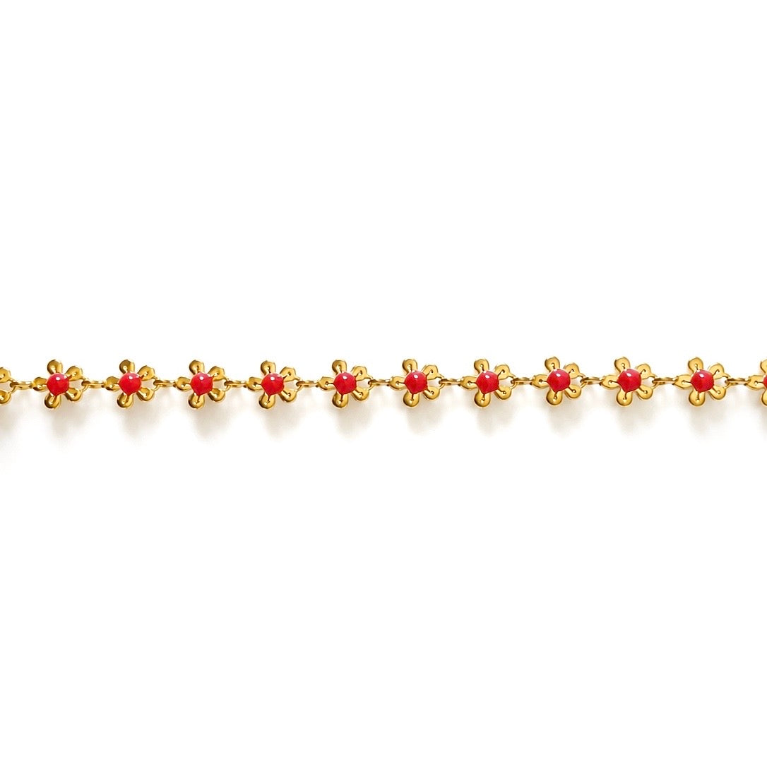 Bracelet de cheville - FLEUR